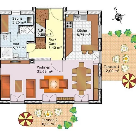 Ferienhaus Reethaus Henriette *